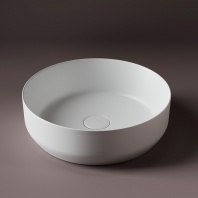 Раковина накладная Ceramica Nova Element 39см CN6022MW (белая матовая) в интернет магазине Homedezign.ru