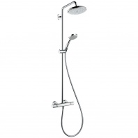 ������� ������� Hansgrohe Croma Showerpipe 220 1jet 27185000 � �������� �������� Homedezign.ru