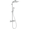 ������� ������� Hansgrohe Crometta E Showerpipe 240 1jet 27271000 � �������� �������� Homedezign.ru