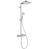 ������� ������� Hansgrohe Crometta E Showerpipe 240 1jet 27271000 � �������� �������� Homedezign.ru
