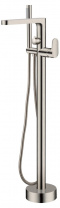 Смеситель для ванны напольный Boheme Spectre 459-NB Nikel Brush Смеситель для ванны напольный Boheme Spectre 459-NB Nikel Brush в интернет магазине Homedezign.ru