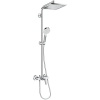 ������� ������� Hansgrohe Crometta E 240 1jet Showerpipe 27284000 � �������� �������� Homedezign.ru