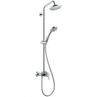 Душевая система Hansgrohe Croma Showerpipe 160 1jet 27154000 Душевая система Hansgrohe Croma Showerpipe 160 1jet 27154000 в интернет магазине Homedezign.ru