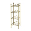 Этажерка, 4 полки-решетки Migliore Mirella 26362 / 26360 / 26361 Этажерка, 4 полки-решетки Migliore Mirella 26362 / 26360 / 26361 в интернет магазине Homedezign.ru