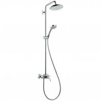 ������� ������� Hansgrohe Croma Showerpipe 220 1jet 27222000 � �������� �������� Homedezign.ru